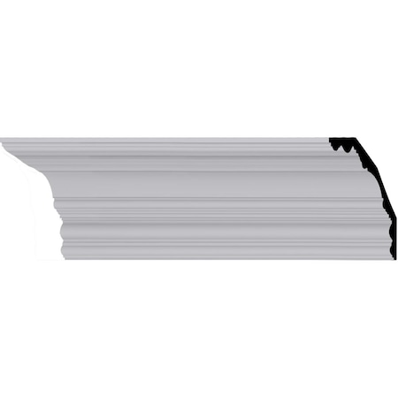 Ekena Millwork 7 7/8"H x 7 7/8"P x 11 1/2"F x 94 1/2"L Foster Cove Crown Moulding MLD08X08X12FO